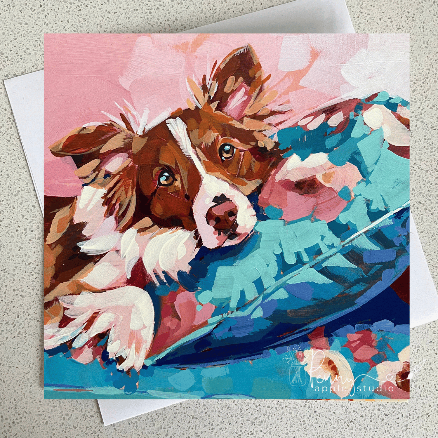 Dogs — OOAK Original Paintings | Unique Expressive Acrylic Art by